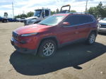 2016 Jeep Cherokee Latitude Maroon vin: 1C4PJMCB8GW181873