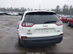 2019 Jeep Cherokee Latitude 4x4 White vin: 1C4PJMCB8KD355350