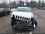 2019 Jeep Cherokee Latitude 4x4 White vin: 1C4PJMCB8KD355350