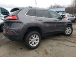 2014 Jeep Cherokee Latitude Gray vin: 1C4PJMCB9EW138673