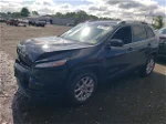 2014 Jeep Cherokee Latitude Black vin: 1C4PJMCB9EW273328