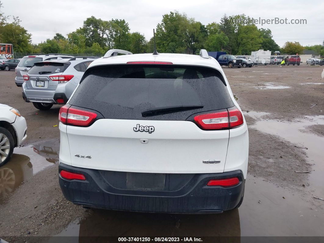 2016 Jeep Cherokee Latitude Белый vin: 1C4PJMCB9GW253177