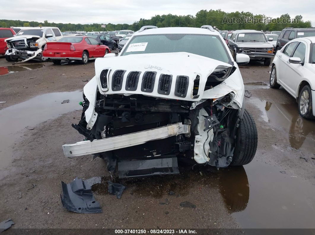 2016 Jeep Cherokee Latitude White vin: 1C4PJMCB9GW253177