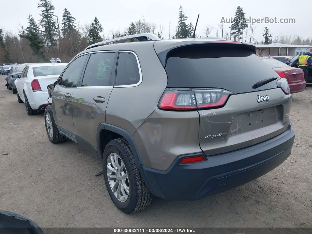 2019 Jeep Cherokee Latitude 4x4 Gray vin: 1C4PJMCB9KD108127