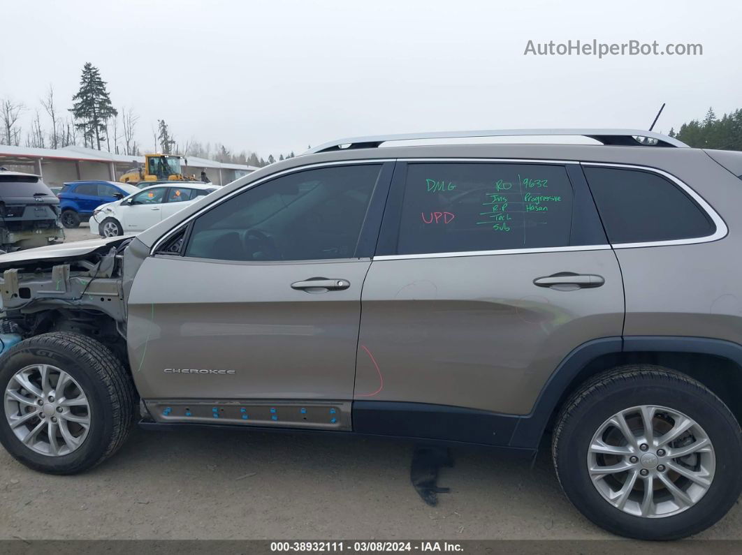 2019 Jeep Cherokee Latitude 4x4 Gray vin: 1C4PJMCB9KD108127