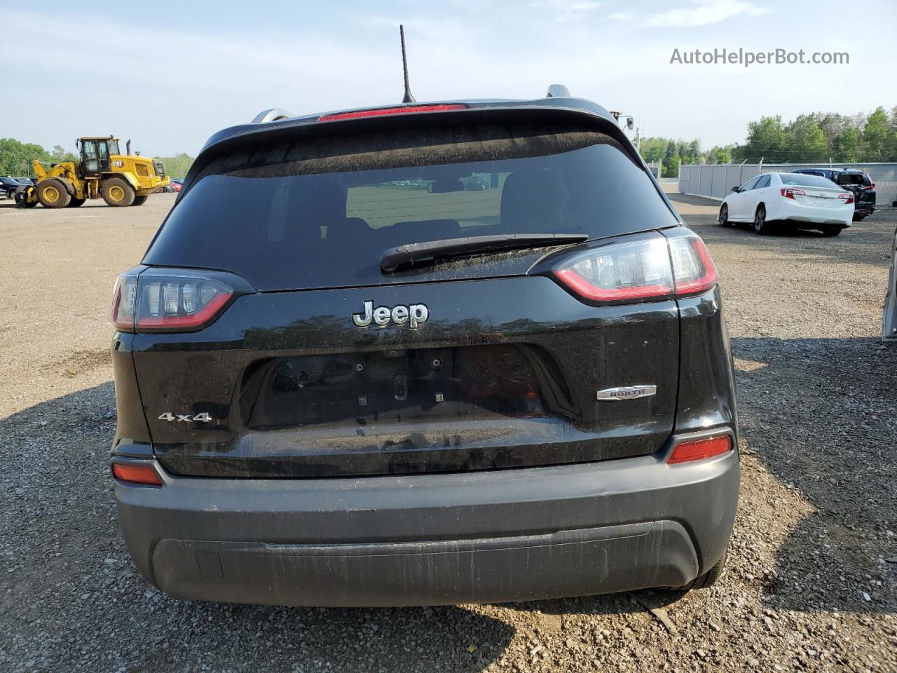 2019 Jeep Cherokee Latitude Black vin: 1C4PJMCB9KD279718