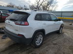 2019 Jeep Cherokee Latitude White vin: 1C4PJMCB9KD354918