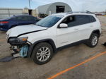 2019 Jeep Cherokee Latitude White vin: 1C4PJMCB9KD354918