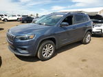 2019 Jeep Cherokee Latitude Blue vin: 1C4PJMCB9KD379849