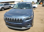 2019 Jeep Cherokee Latitude Синий vin: 1C4PJMCB9KD379849