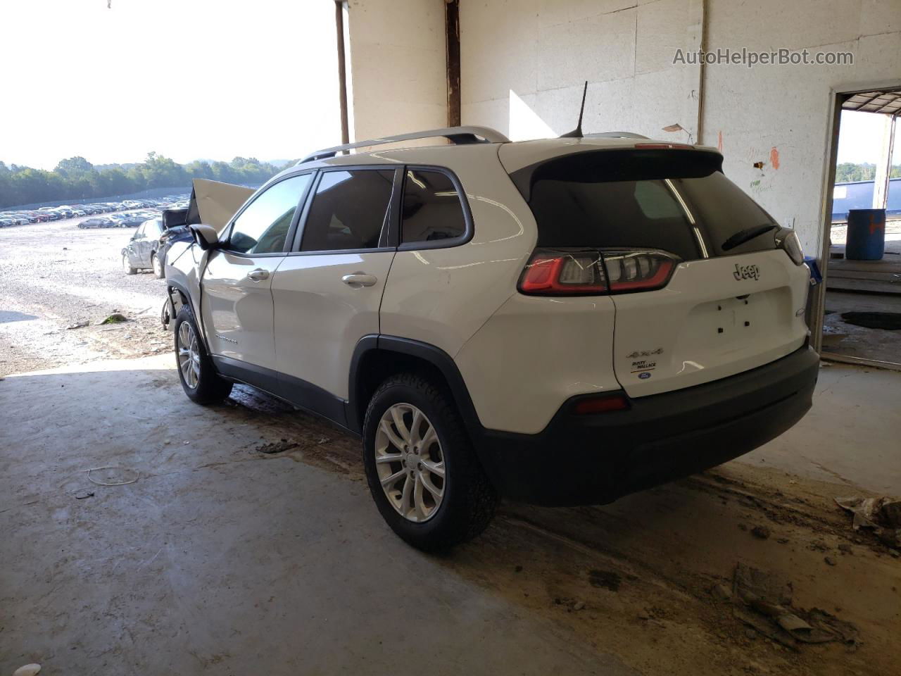 2021 Jeep Cherokee Latitude White vin: 1C4PJMCB9MD194820