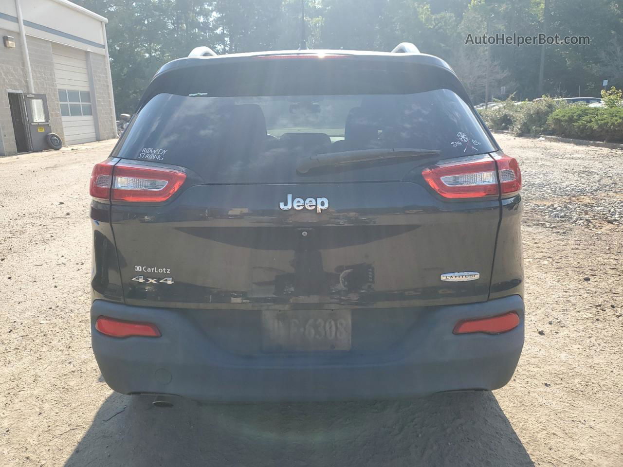 2015 Jeep Cherokee Latitude Charcoal vin: 1C4PJMCBXFW513939