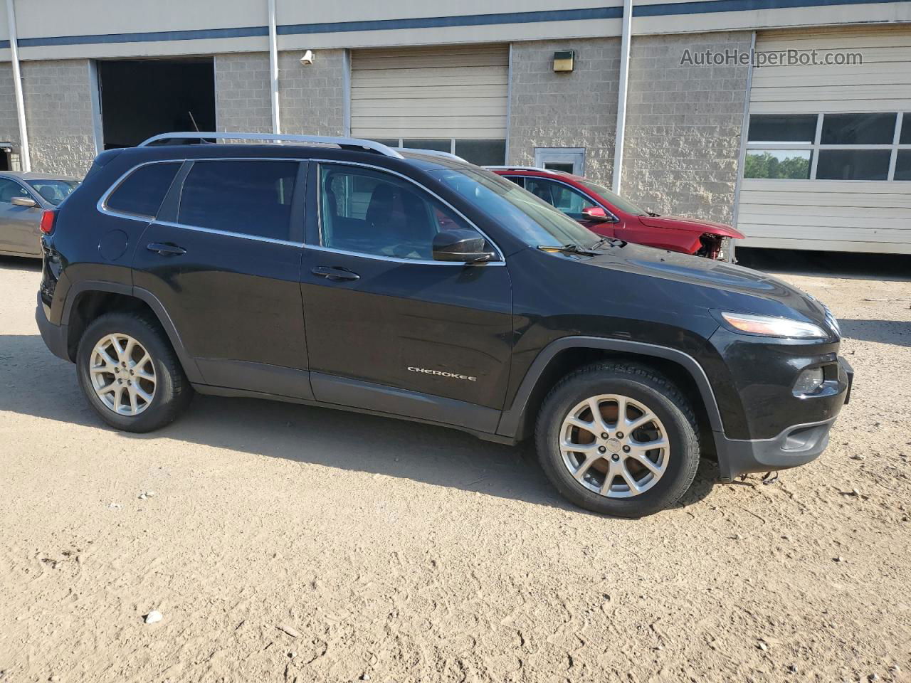 2015 Jeep Cherokee Latitude Charcoal vin: 1C4PJMCBXFW513939