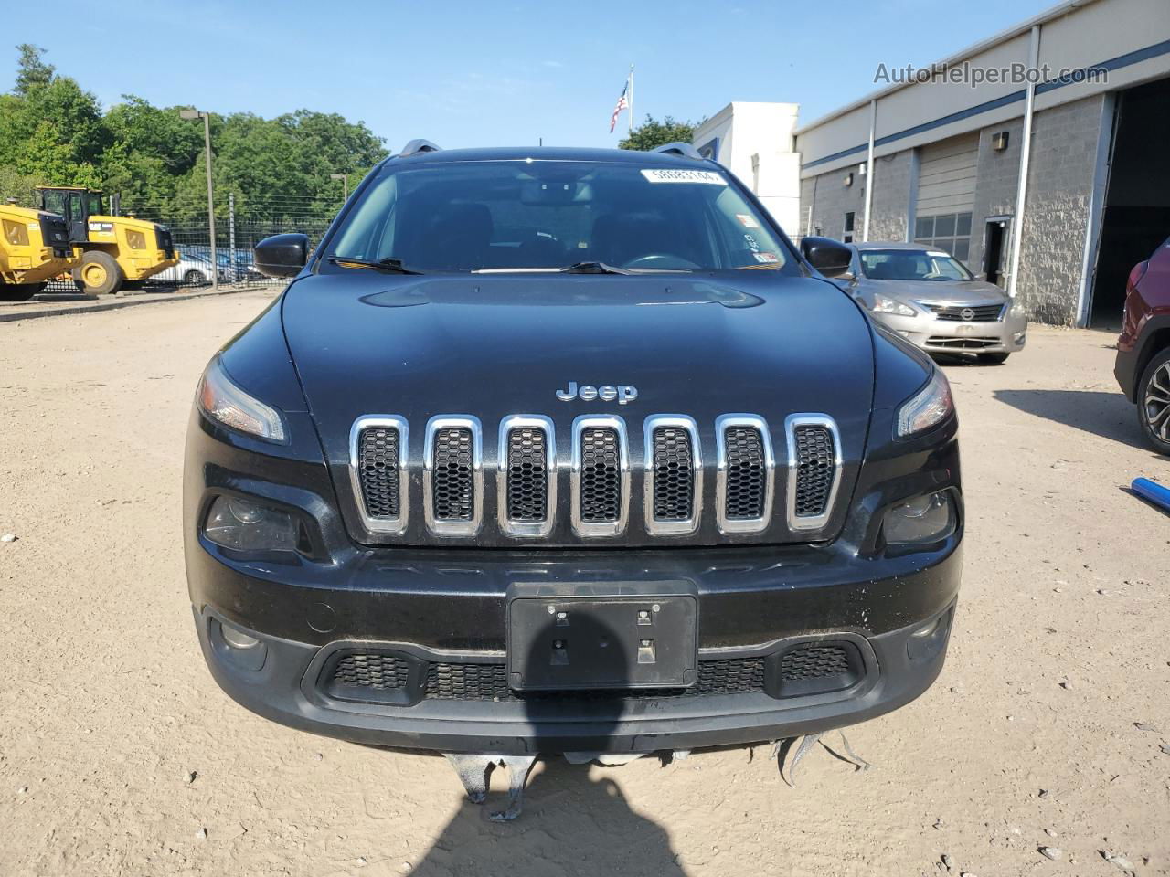 2015 Jeep Cherokee Latitude Charcoal vin: 1C4PJMCBXFW513939