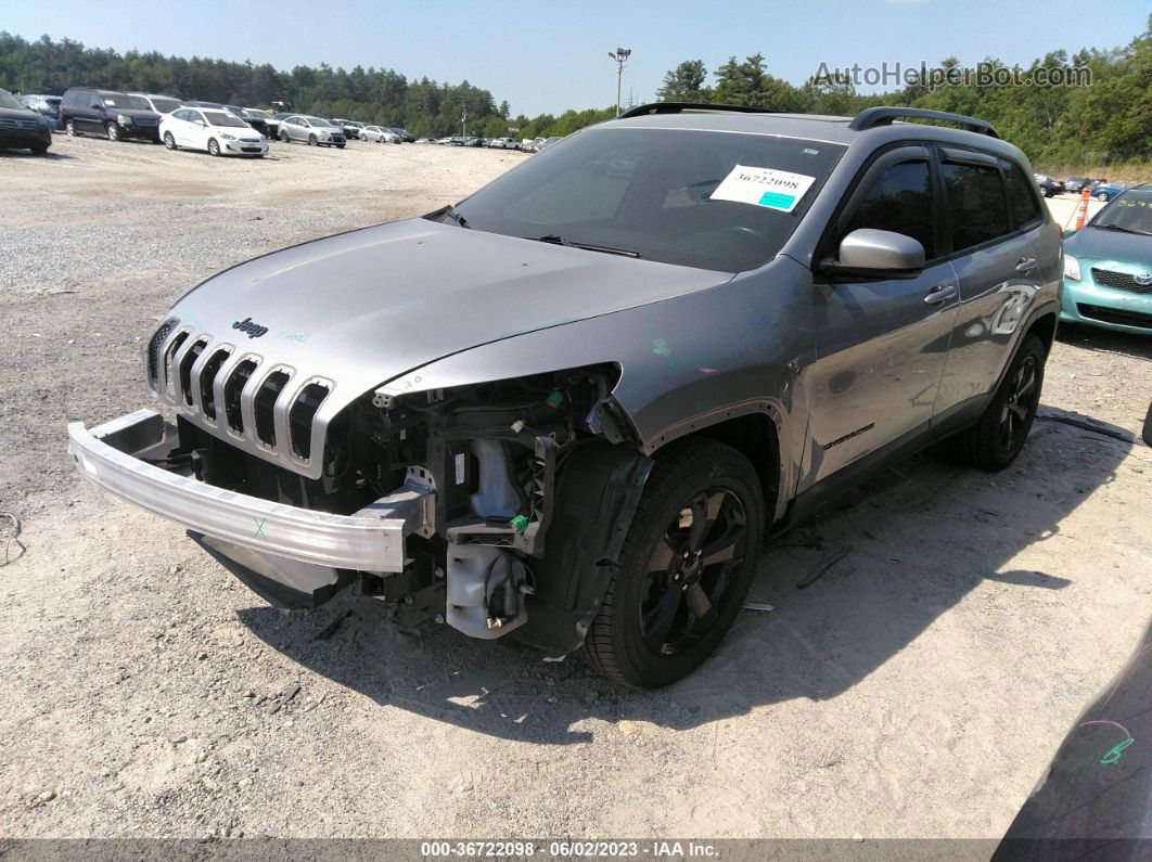 2016 Jeep Cherokee Altitude Gray vin: 1C4PJMCBXGW142847