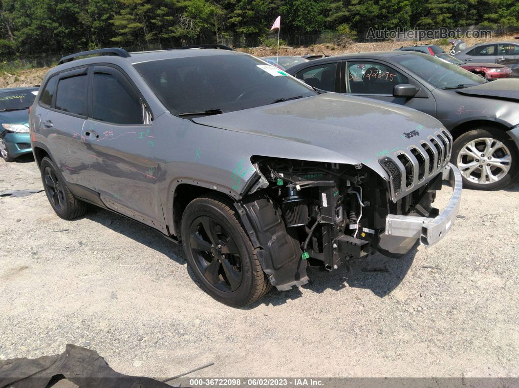 2016 Jeep Cherokee Altitude Gray vin: 1C4PJMCBXGW142847