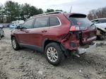 2019 Jeep Cherokee Latitude Red vin: 1C4PJMCBXKD343944