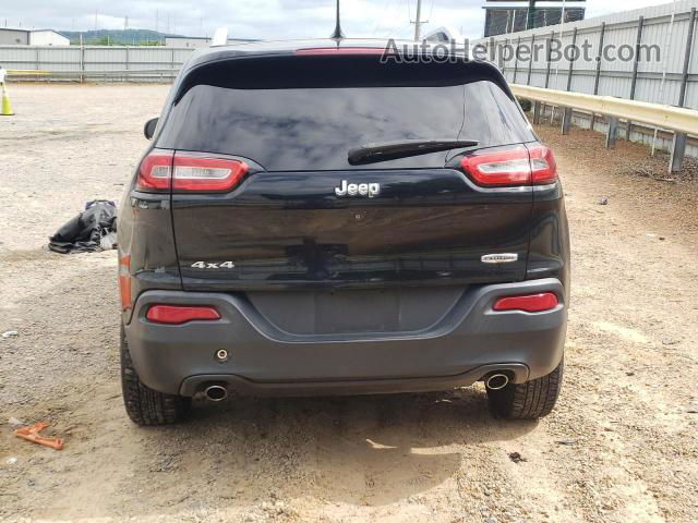 2014 Jeep Cherokee Latitude Black vin: 1C4PJMCS0EW179984