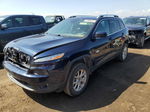 2014 Jeep Cherokee Latitude Blue vin: 1C4PJMCS0EW183436