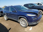 2014 Jeep Cherokee Latitude Blue vin: 1C4PJMCS0EW183436