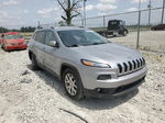 2014 Jeep Cherokee Latitude Серебряный vin: 1C4PJMCS0EW212188