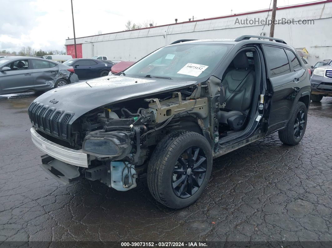 2014 Jeep Cherokee Altitude Black vin: 1C4PJMCS0EW285934