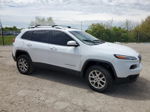 2014 Jeep Cherokee Latitude White vin: 1C4PJMCS0EW315787