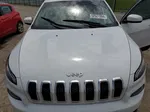 2014 Jeep Cherokee Latitude White vin: 1C4PJMCS0EW315787