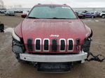 2015 Jeep Cherokee Latitude Red vin: 1C4PJMCS0FW626119