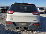 2015 Jeep Cherokee Latitude White vin: 1C4PJMCS0FW626122