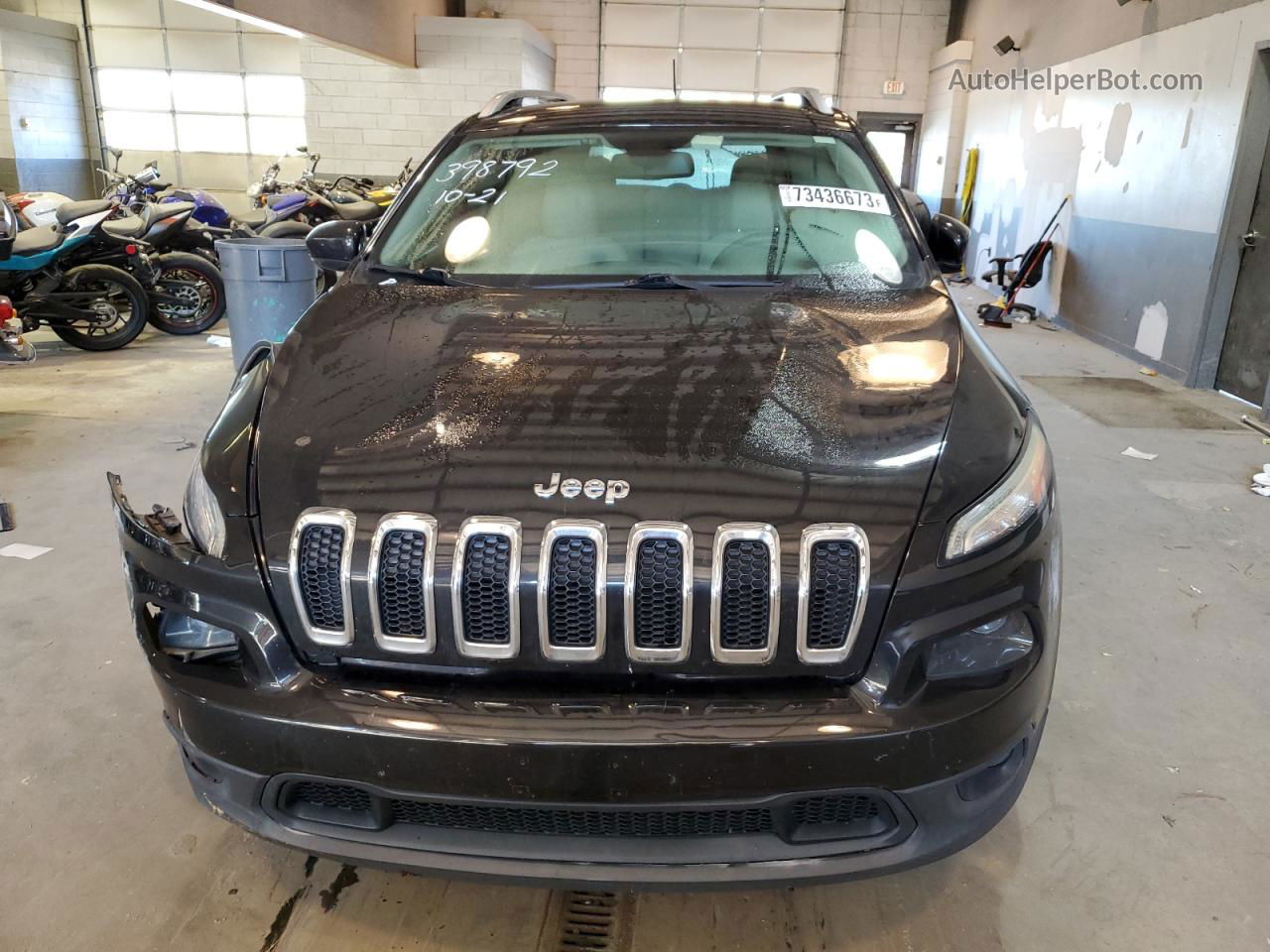 2016 Jeep Cherokee Latitude Charcoal vin: 1C4PJMCS0GW198358