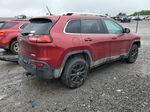 2014 Jeep Cherokee Latitude Красный vin: 1C4PJMCS1EW192954