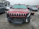 2014 Jeep Cherokee Latitude Красный vin: 1C4PJMCS1EW192954