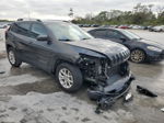 2014 Jeep Cherokee Latitude Серый vin: 1C4PJMCS1EW294934