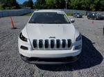 2015 Jeep Cherokee Latitude White vin: 1C4PJMCS1FW555254