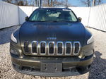 2015 Jeep Cherokee Latitude Green vin: 1C4PJMCS1FW615839