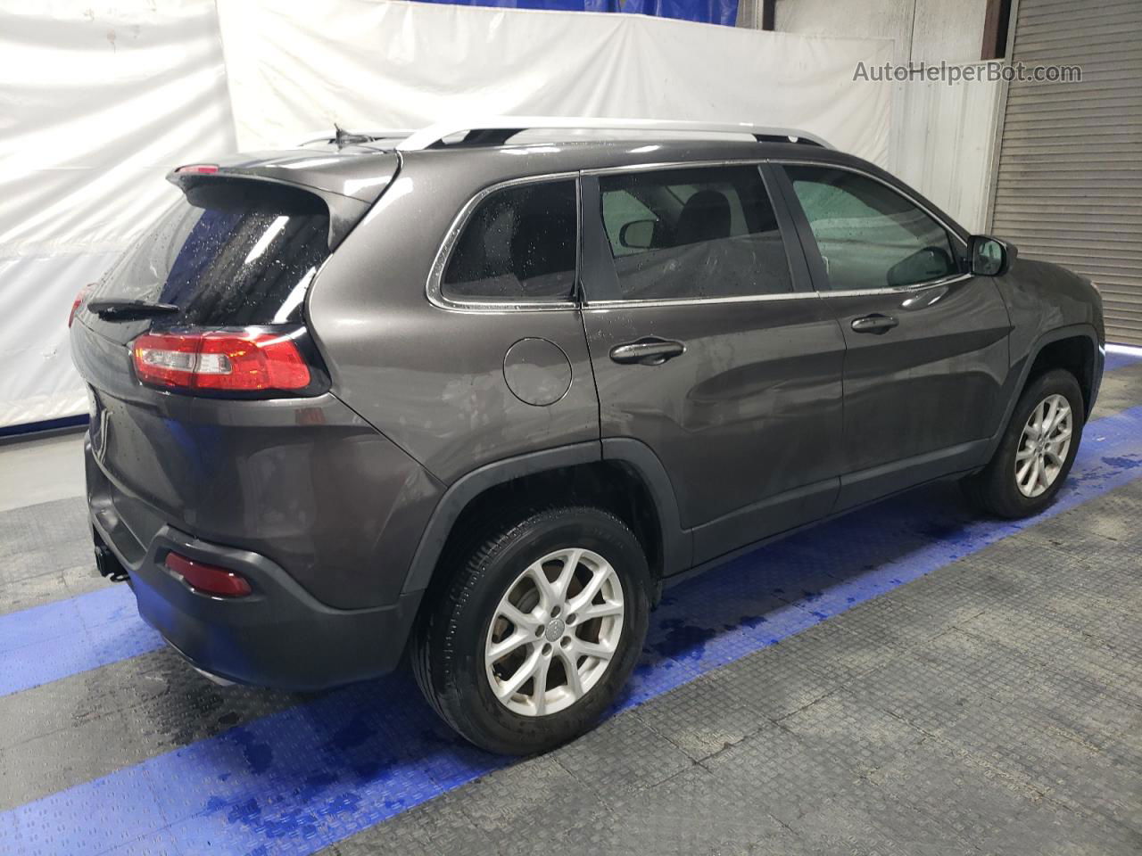 2015 Jeep Cherokee Latitude Charcoal vin: 1C4PJMCS1FW709798