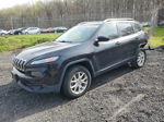 2014 Jeep Cherokee Latitude Black vin: 1C4PJMCS2EW125697