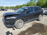 2014 Jeep Cherokee Latitude Black vin: 1C4PJMCS2EW192834