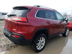 2014 Jeep Cherokee Latitude Red vin: 1C4PJMCS2EW246620