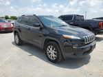 2015 Jeep Cherokee Latitude Black vin: 1C4PJMCS2FW502207