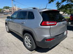 2015 Jeep Cherokee Latitude Gray vin: 1C4PJMCS2FW794179