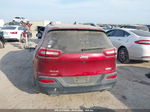 2016 Jeep Cherokee Latitude Red vin: 1C4PJMCS2GW205083