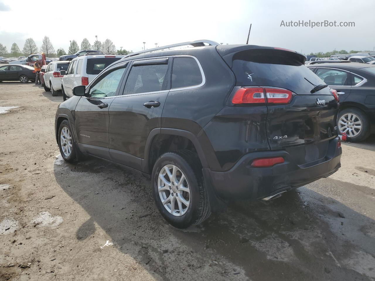 2016 Jeep Cherokee Latitude Charcoal vin: 1C4PJMCS2GW334697