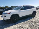 2014 Jeep Cherokee Latitude White vin: 1C4PJMCS3EW193443