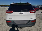 2014 Jeep Cherokee Latitude White vin: 1C4PJMCS3EW193443