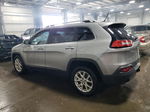 2015 Jeep Cherokee Latitude Silver vin: 1C4PJMCS3FW503091