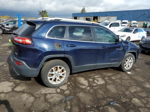 2015 Jeep Cherokee Latitude Синий vin: 1C4PJMCS3FW635171