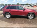 2015 Jeep Cherokee Latitude Maroon vin: 1C4PJMCS3FW687481