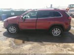 2015 Jeep Cherokee Latitude Maroon vin: 1C4PJMCS3FW687481